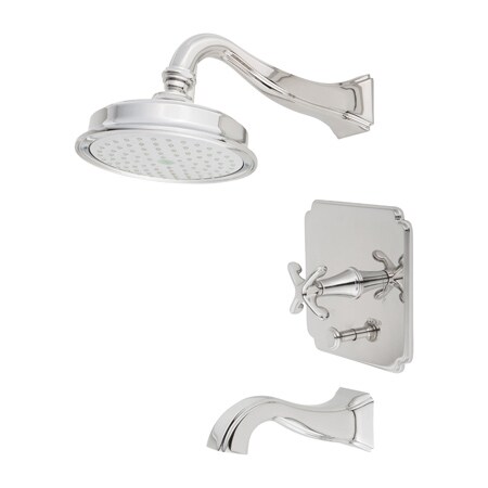 Newport Brass Balanced Pressure Tub & Shower Trim Set in Polished Chrome 3-2522BP/26